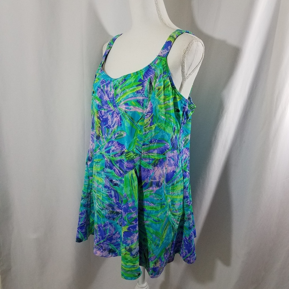 Suit Your Self Swim Dress 24W - Picture 2 of 11
